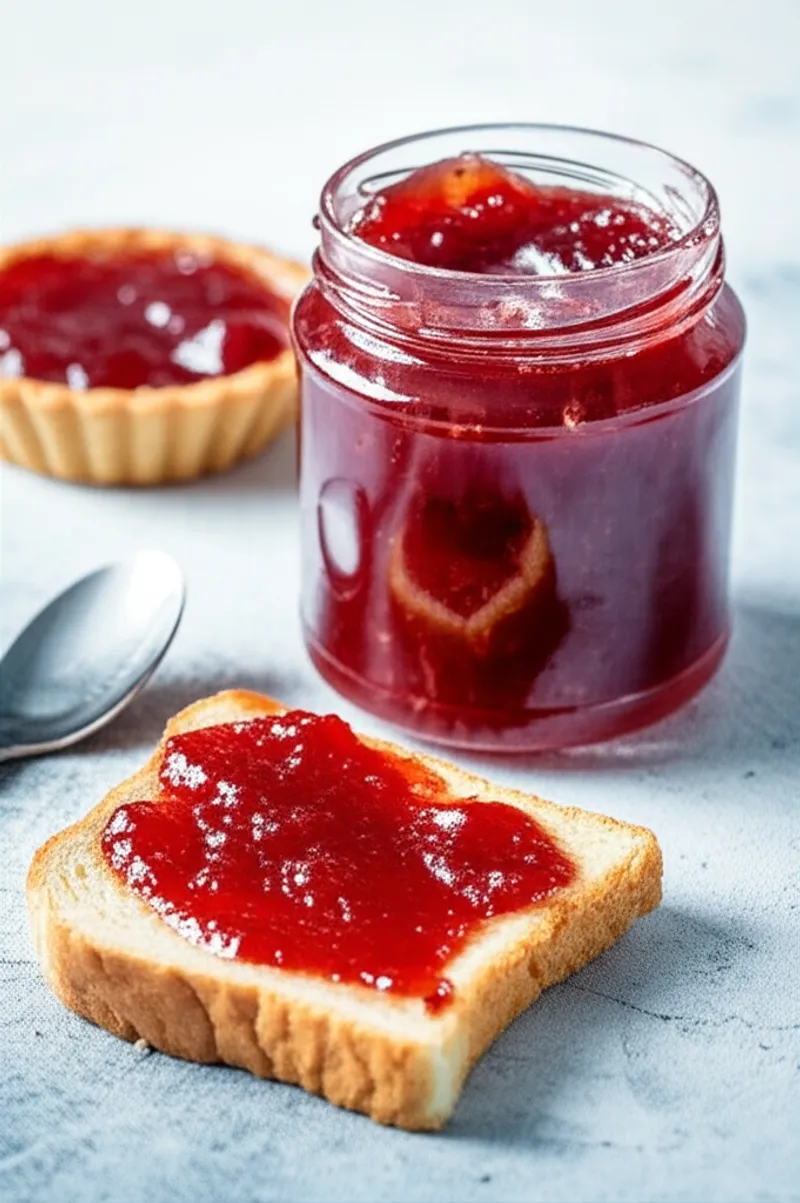 Illustration visuelle du mot « jam » - Confiture