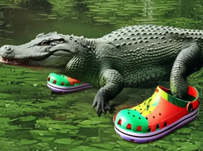 Illustration crocs - Image 1