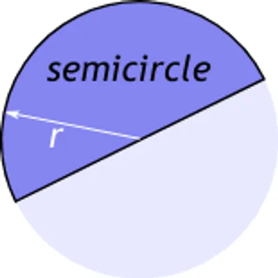 Illustration semicircle - Image 2
