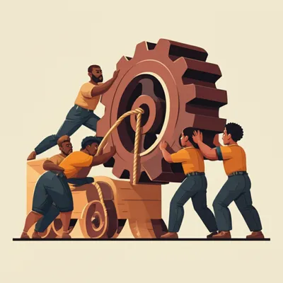 Illustration mobilising