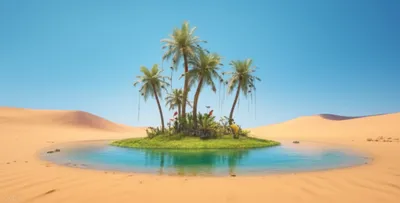 Illustration oasis - Image 1
