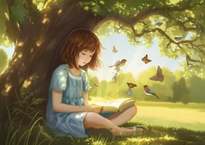 Illustration reading - Image 1