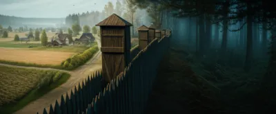 Illustration frontier - Image 1