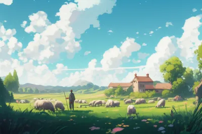 Illustration bucolic - Image 1