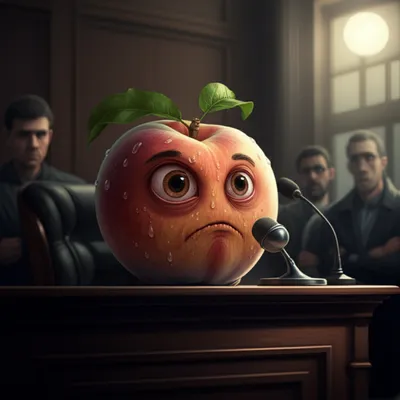 Illustration peach - Image 1