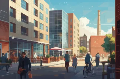 Illustration yuppifying - Image 1