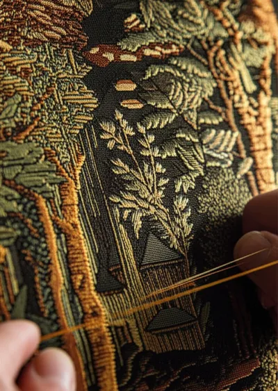 Illustration inwrought