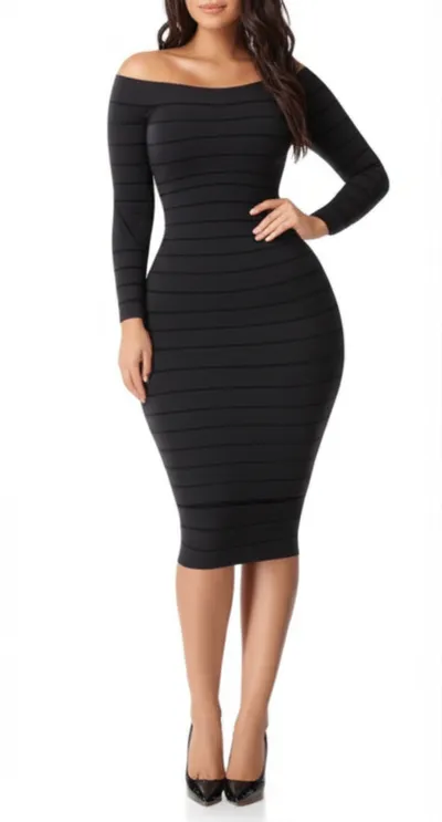 Illustration bandage dresses - Image 1