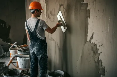 Illustration plasterer - Image 1