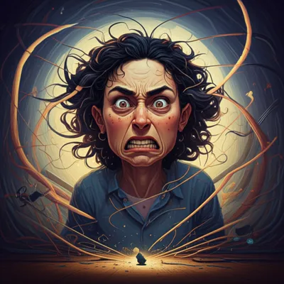 "fuss" शब्द का दृश्य चित्रण - हंगामा, परेशानी, बखेड़ा