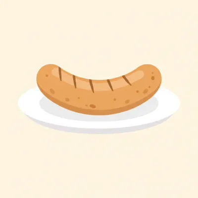 Illustration sausage - Image 1