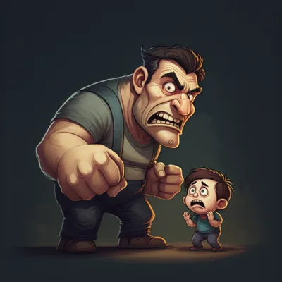 Illustration hectoring - Image 1