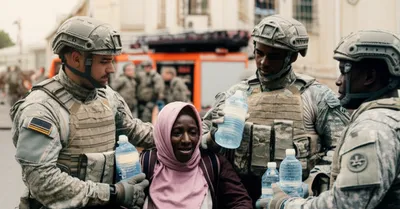 Illustration soldiering - Image 1