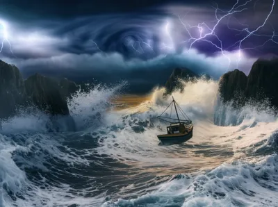 Illustration stormy - Image 1