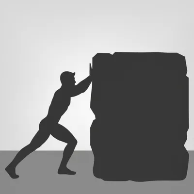 Illustration pushing - Image 1