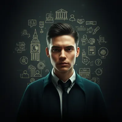 Illustration politician - Image 1