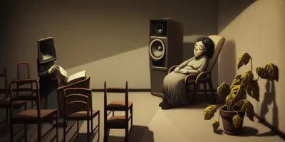 Illustration snores - Image 1