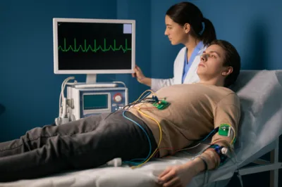 Illustration electrocardiograph