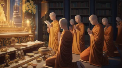 Illustration cenobites - Image 1