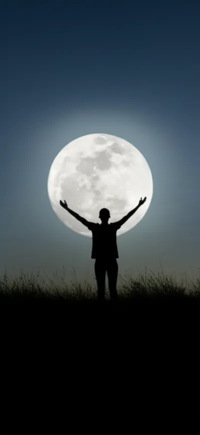 Illustration mooning - Image 1