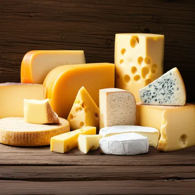Illustration cheeses - Image 1