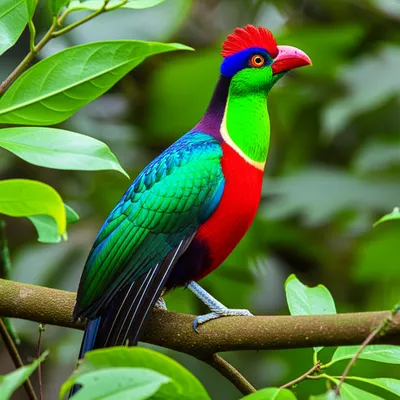 Illustration touraco