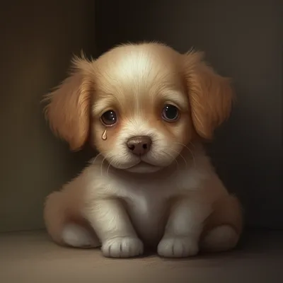 Illustration whimpering