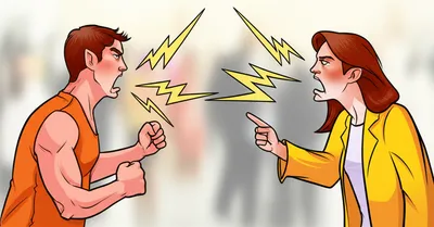 Illustration altercation