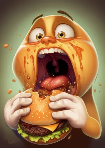 Illustration devouring