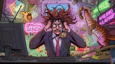 Illustration distracting - Image 1