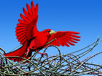 Illustration red - Image 1