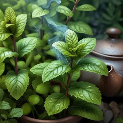 Illustration peppermint