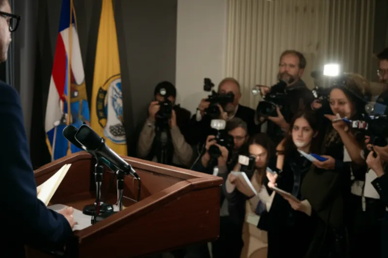 Illustration visuelle de presser: Communiqué de presse - Image 1