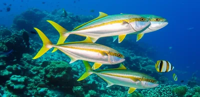 Illustration amberjack