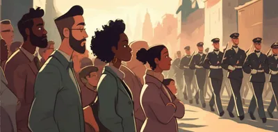 Illustration civilians - Image 1