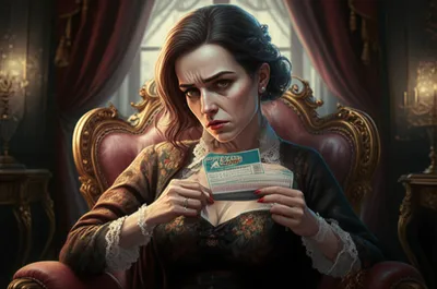 Illustration grudging - Image 1