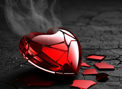 Illustration heartbreaking