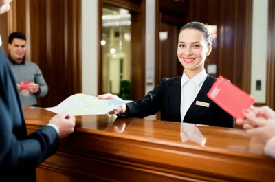 Illustration concierge