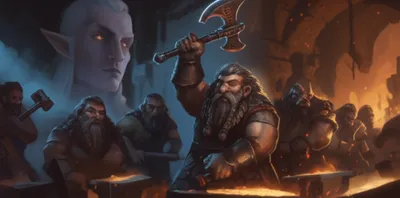 Illustration dwarfs - Image 1