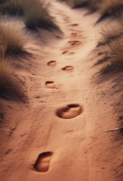 Illustration footstep - Image 1