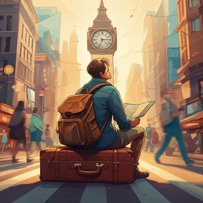 Illustration sojourning - Image 1