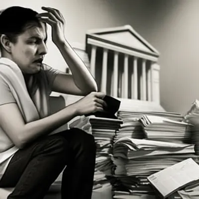 Illustration insolvent - Image 1