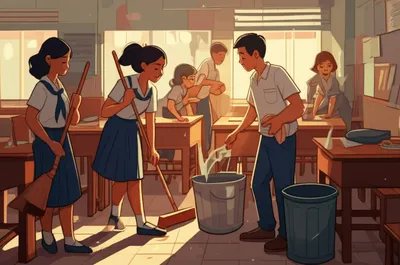 Illustration sweeper - Image 1