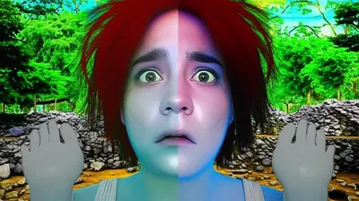 Illustration petrified - Image 1