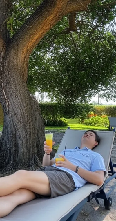 Illustration lounging - Image 1