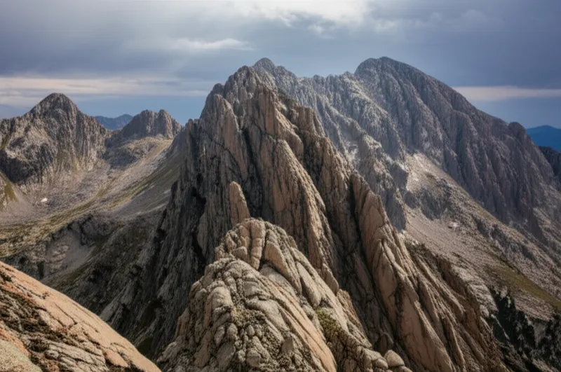 Visuelle Illustration von fells: Bergkette, Gebirgskette - Bild 1