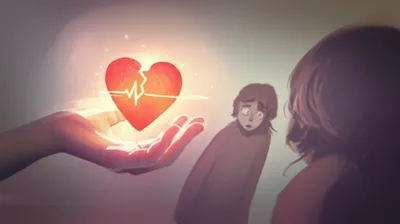 Illustration heartbeats