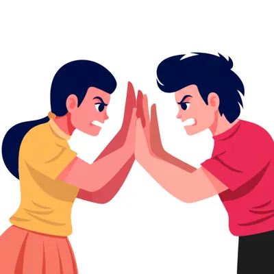 Illustration opposed