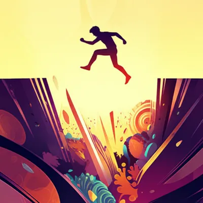 Illustration overleapt