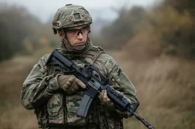 Illustration riflemen